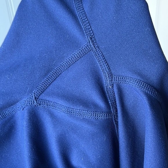FABLETICS Navy Blue Adjustable Ruched Leggings Size Xxs - Picture 10 of 12